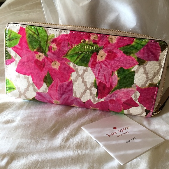 🍃🌸 Kate Spade Wallet NWT 🌸🍃 - Picture 15 of 16